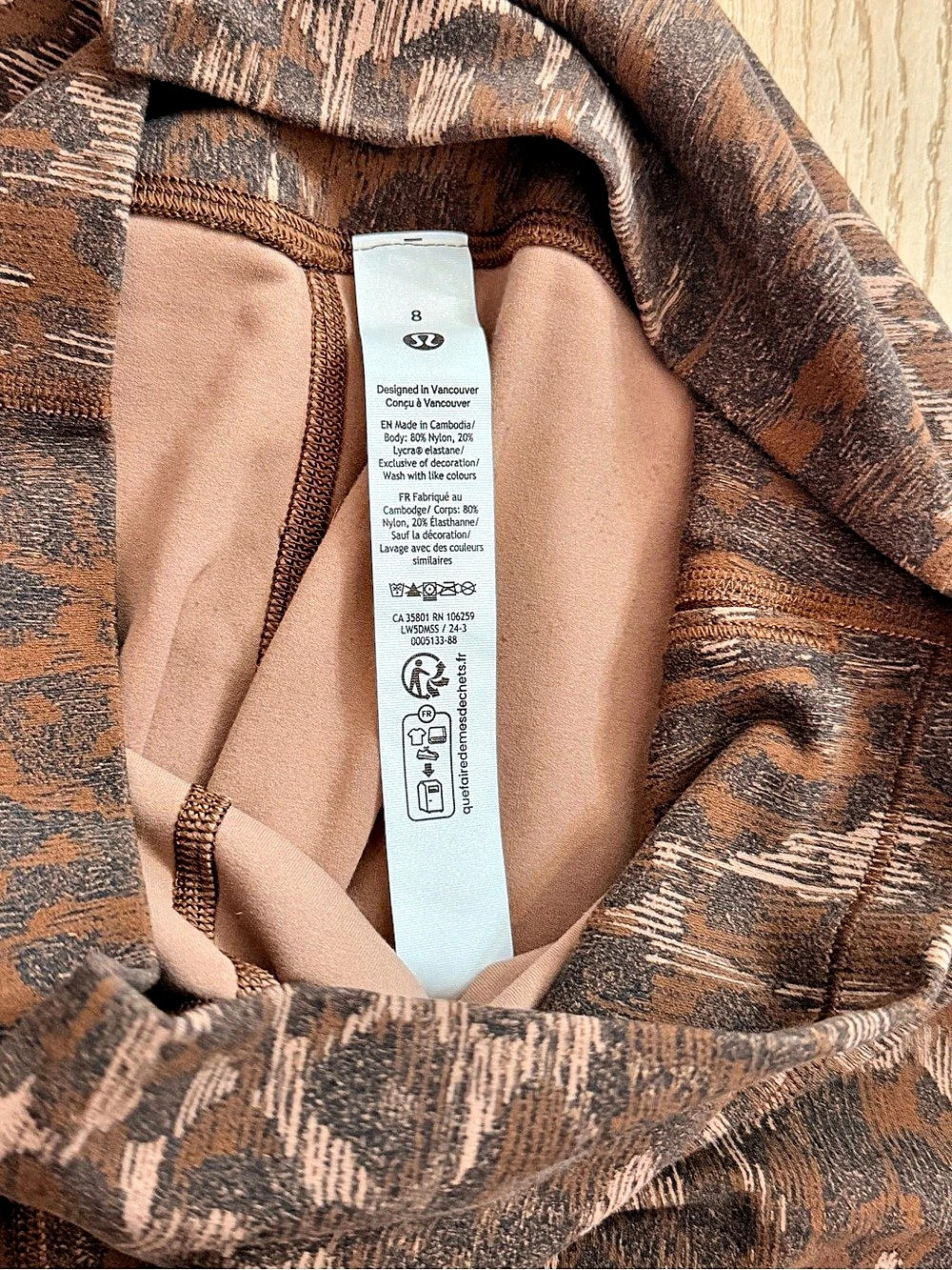 Lululemon Align High-Rise Pant 25" Truleopard Like New - Picture 4 of 9